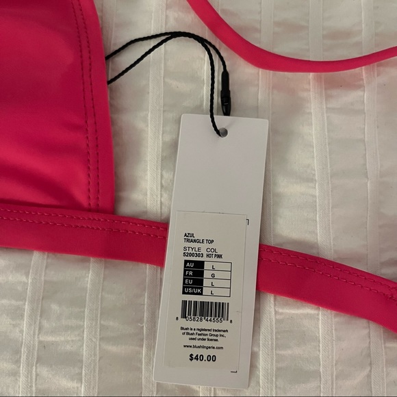 BNWT Blush brand hot pink bikini - Picture 2 of 3